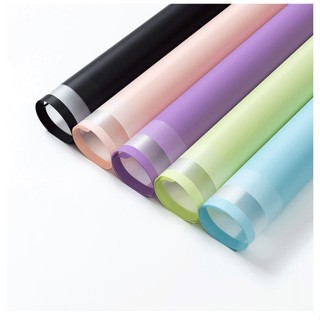 กระดาษใสเกาหลี กระดาษห่อช่อดอกไม้ 20 แผ่น (พร้อมส่ง) วัสดุกั…