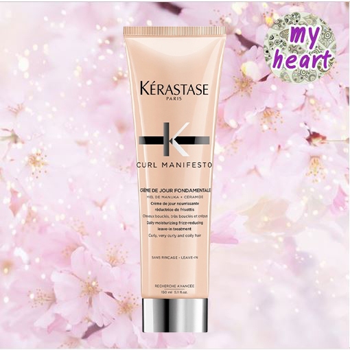 Kerastase Curl Manifesto Creme De Jour Fondamentale 150 ml เคเรสตาส เคิร์ล แมนิเฟตโต้ ครีมสำหรับจับลอนผมดัด ลอนกระชับสวย