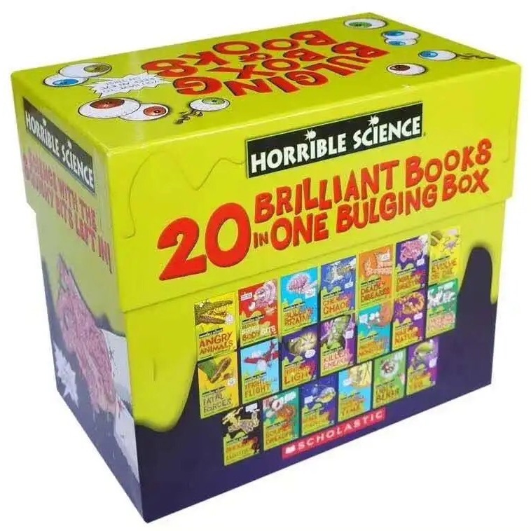 (พร้อมส่ง) กล่องตำหนิ Horrible Science (Box Set) 1เซท มี 20 เล่ม หนังสืภาษาอังกฤษ