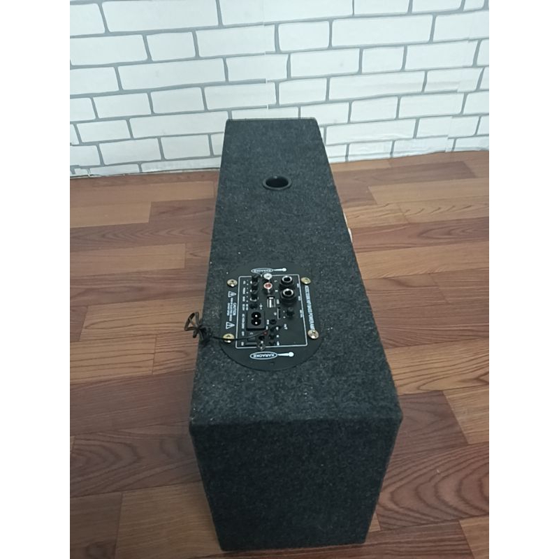 ลำโพงบลูทูธ ชุดพร้อมฟัง ดอก 6.5" ×2 ทวิตเตอร์ 4"×2 สายมิดโล สายพกพา