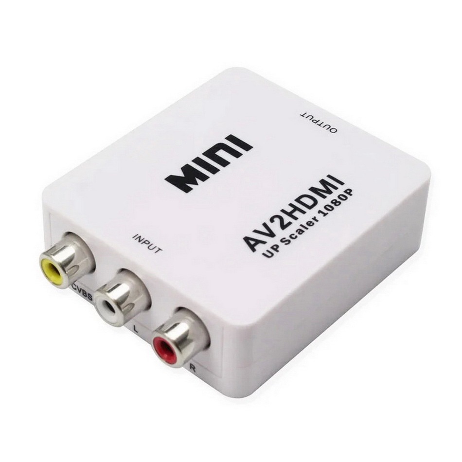 X-Tips AV to HDMI Adapter แปลง AV ออก HDMI รองรับ 1080p ของแท้