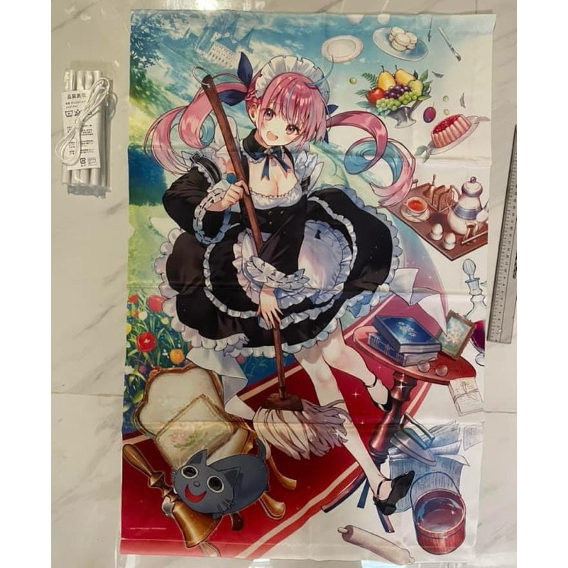 Hololive Minato Aqua B2 Tapestry Aquariaum