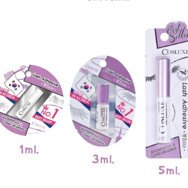 Cosluxe กาวติดขนตาปลอม(แท้!!) คอสลุค