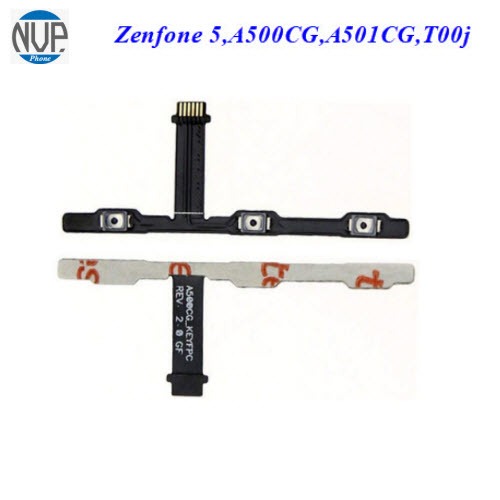 สายแพรชุด Pwr.On-Off+Vol.Asus Zenfone 5,A500CG,A501CG,T00j
