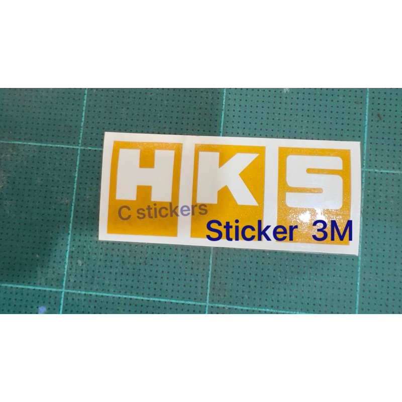 6.HKS no.1  1 ชิ้น สติ๊กเกอร์แต่งรถ