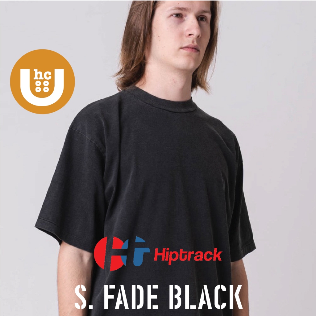 HIPTRACK - Special Cotton เฟดดำ เสื้อยืด unisex