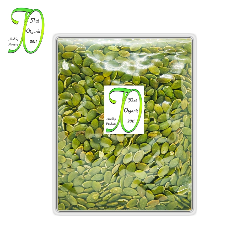 เมล็ดฟักทองแกะเปลือก 1 กก. อบ / ดิบ Pumpkin Seeds 1kg Roasted/Raw เม็ดฟักทอง ธัญพืชและถั่ว Grade AA+