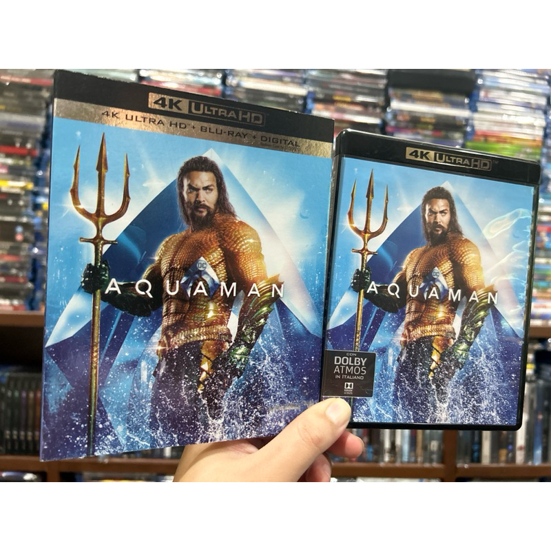 ( DC ) Aquaman 4K+Blu-ray แท้ หนังดีน่าสะสม มีเสียงไทย บรรยายไทย #รับซื้อ bluray แท้