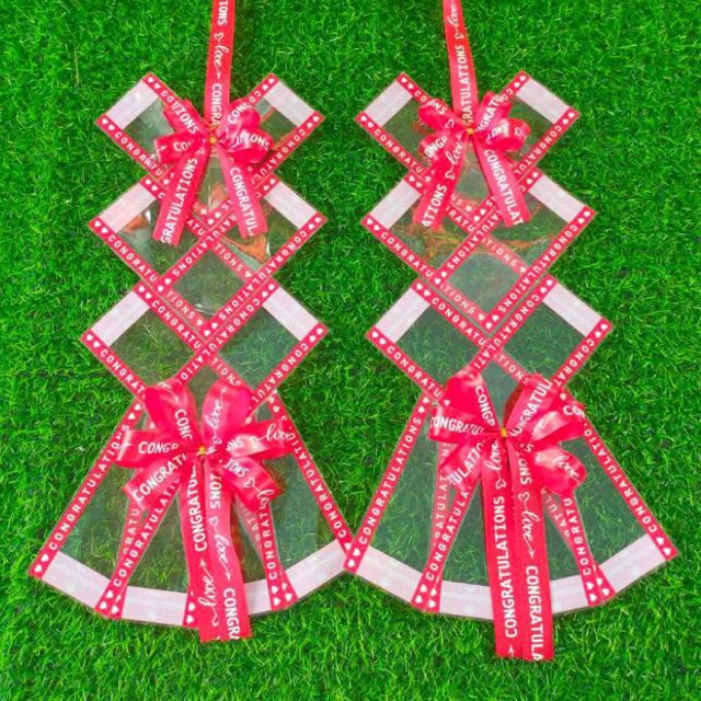 พวงมาลัยเงินใส่ธนบัตร 20 ซอง มาลัยปัจฉิม พวงมาลัยใส่เงิน งานรับปริญญา งานวันเกิด คล้องคอนักร้อง ลิเก