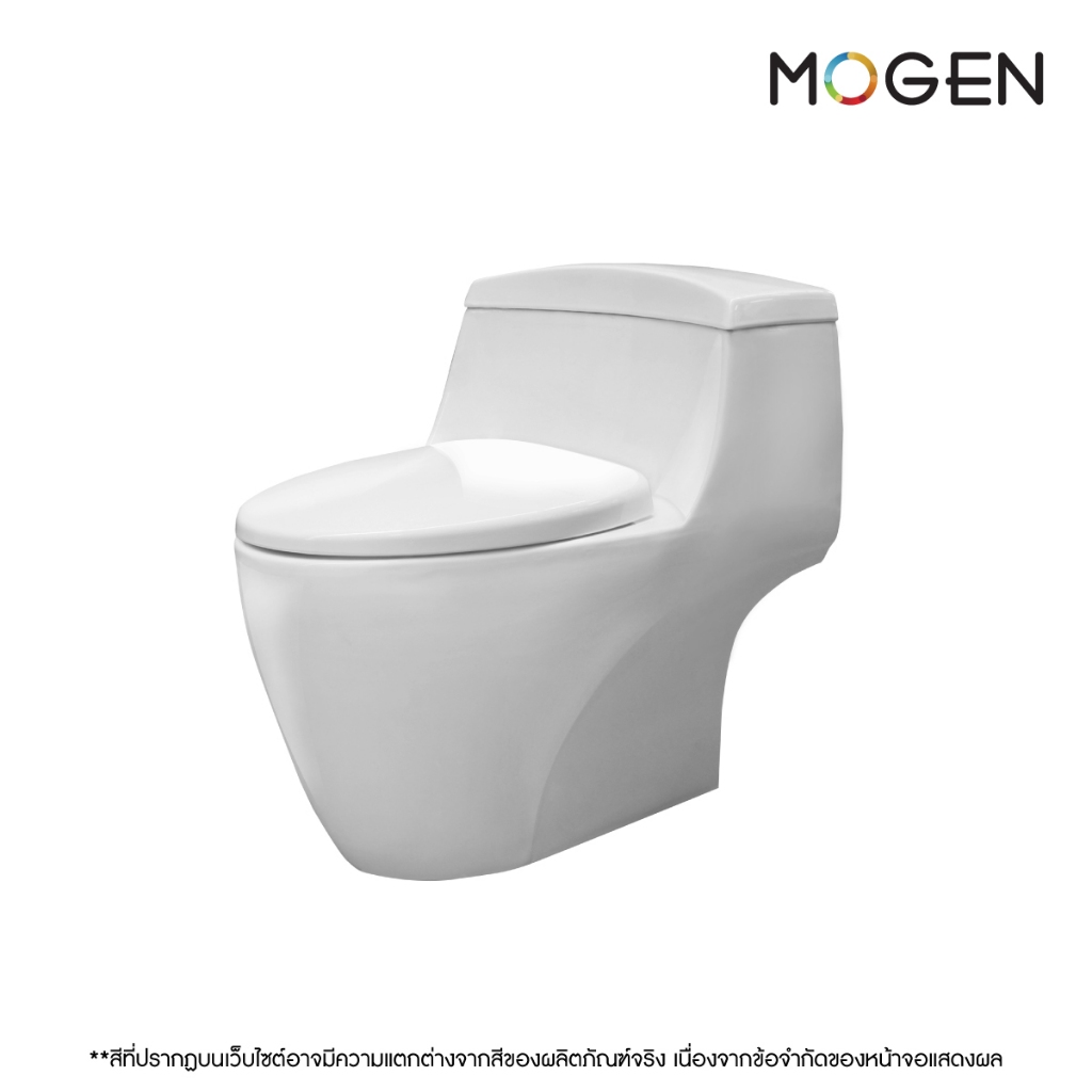 MOGEN MO50 โถสุขภัณฑ์ชิ้นเดียว (ฝา Slow Close) สีขาว