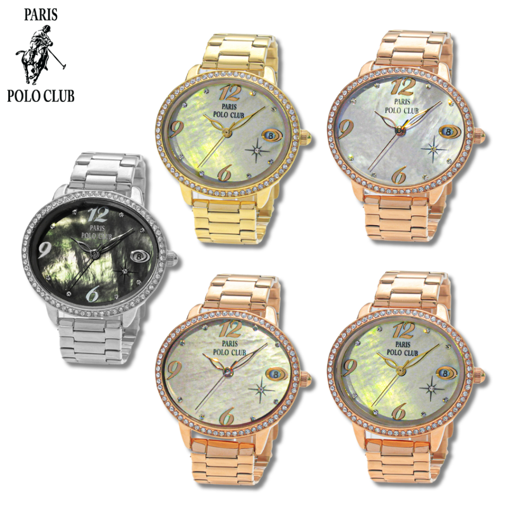 นาฬิกาข้อมือผู้หญิง Paris Polo Club รุ่น PPC-230214