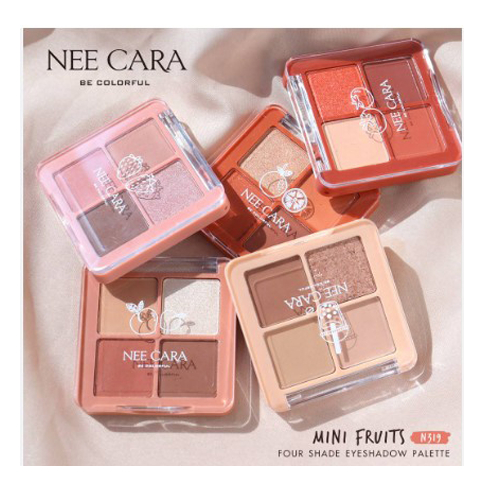 N319 NEE CARA โฟว์เฉด อายแชโดว์ พาเลท มินิ