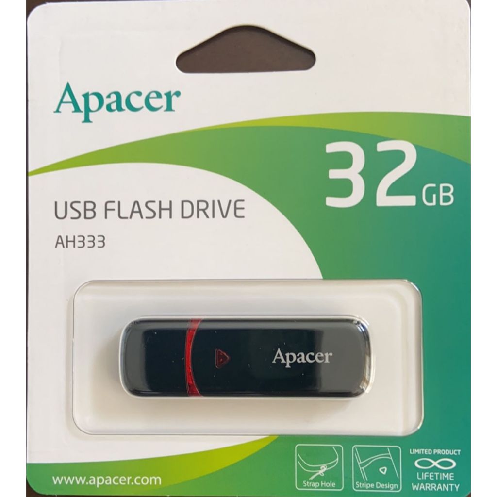 [ออกEtaxได้] Flash Drive APAcer รุ่น AH333 ขนาด 32GB