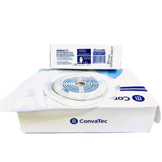 Convatec Activelife ถุงอุจจาระ หน้าท้อง แบบชิ้นเดียว ขนาด 19-64 มม. [10 ชิ้น/1 กล่อง 22771] BB 6401 สีใส่ ถุงบรรจุอุจจาร