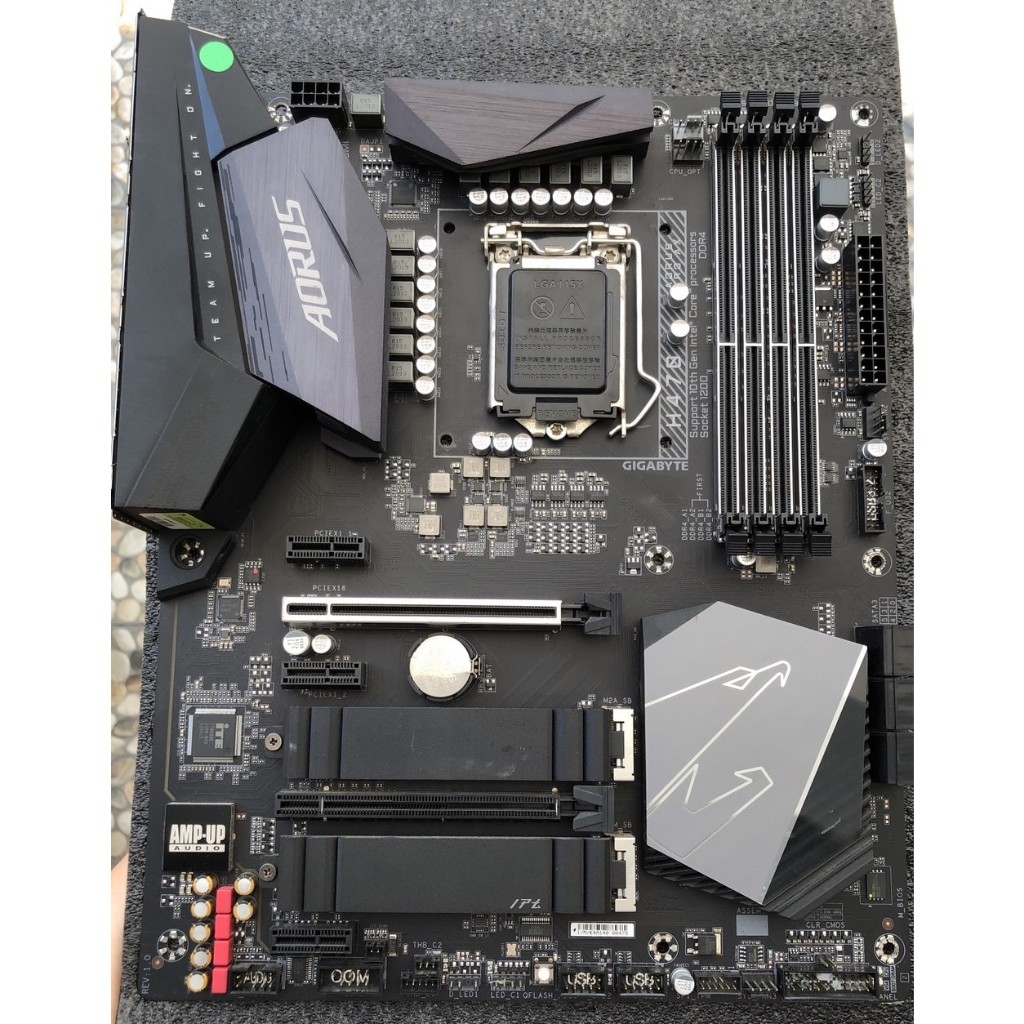 MAINBOARD (เมนบอร์ด) 1200 GIGABYTE H470 AORUS PRO AX มือสอง