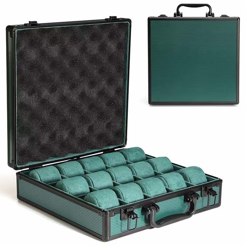 *พร้อมส่ง*กล่องนาฬิกา 15 เรือน กล่องเหล็กเกรดพรีเมี่ยม Watch Box กล่องใส่นาฬิกา