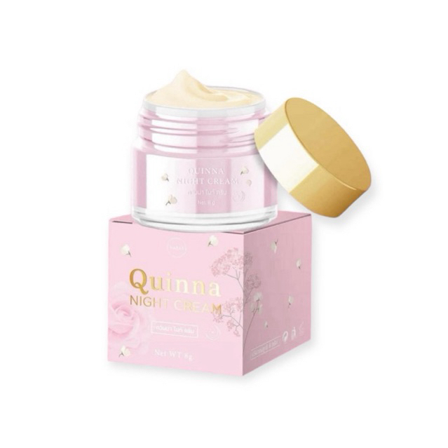 ควินน่า ไนท์ครีมนมหอม Quinna Night Cream ปริมาณ8g