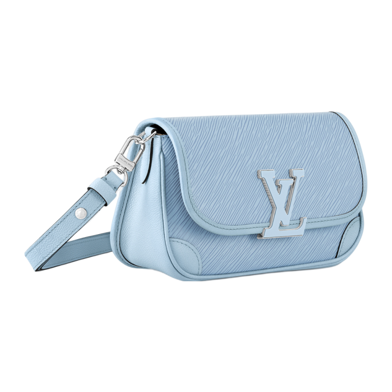 กระเป๋าผู้หญิง LV / Louis Vuitton แท้ 100% BUCI หนังลูกวัวลายเกรนพลิกกระเป๋าสะพายไหล่ crossbody M59461