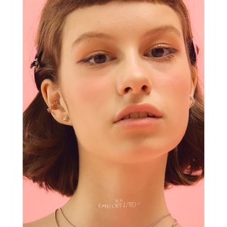 Julys - peony bloom earrings