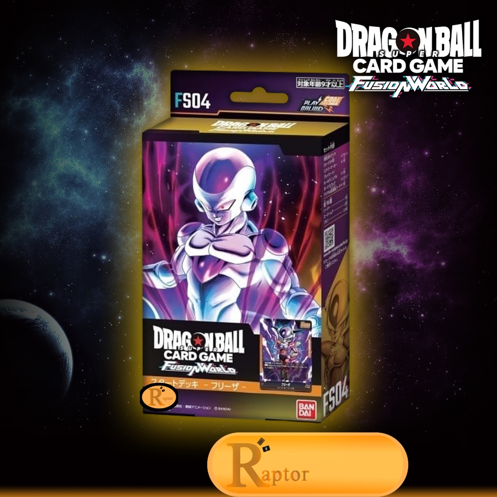 STARTER [FS04] : Frieza - Dragon Ball Super Fusion World ลิขสิทธิ์แท้ ภาษาญี่ปุ่น - [RaptorzCards]