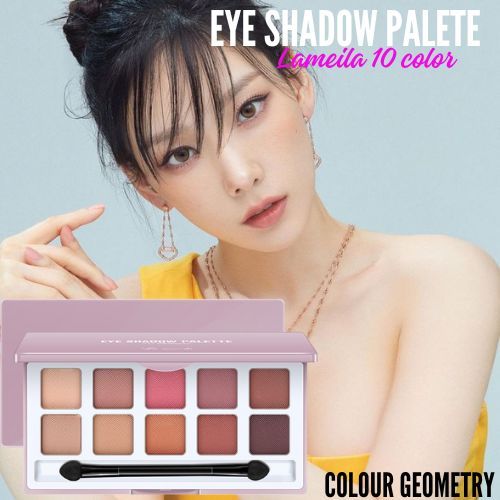 lameila-3585 Ten Color Eyeshadow Palette No.3585 อายแชโดว์ พาเลท 10 ช่อง ที่มาพร้อมแปรงแต่งหน้า