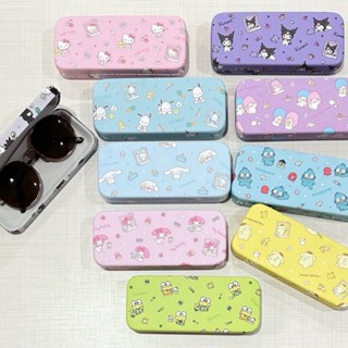 กล่องแว่นตา กล่องใส่แว่น กล่องสี่เหลี่ยม ลายการ์ตูน