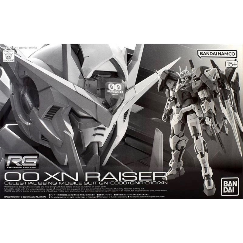 (ลด10%เมื่อกดติดตาม) RG 1/144 Gundam OO XN Raiser