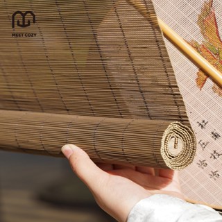 MEET COZY มู่ลี่ไม้ไผ่ มู่ลี่ไม้ไผ่ outdoor มู่ลี่บังแดด บัง…