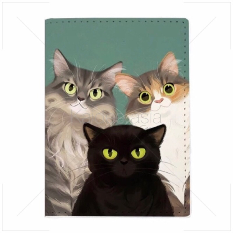 ✅ ขายดี Passport Cats ปกพาสปอร์ต ลายแมวน่ารัก