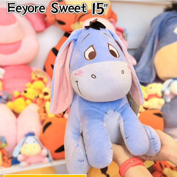 Eyore ตุ๊กตา อียอ นุ่มนิ่ม ขนาด 15นิ้ว