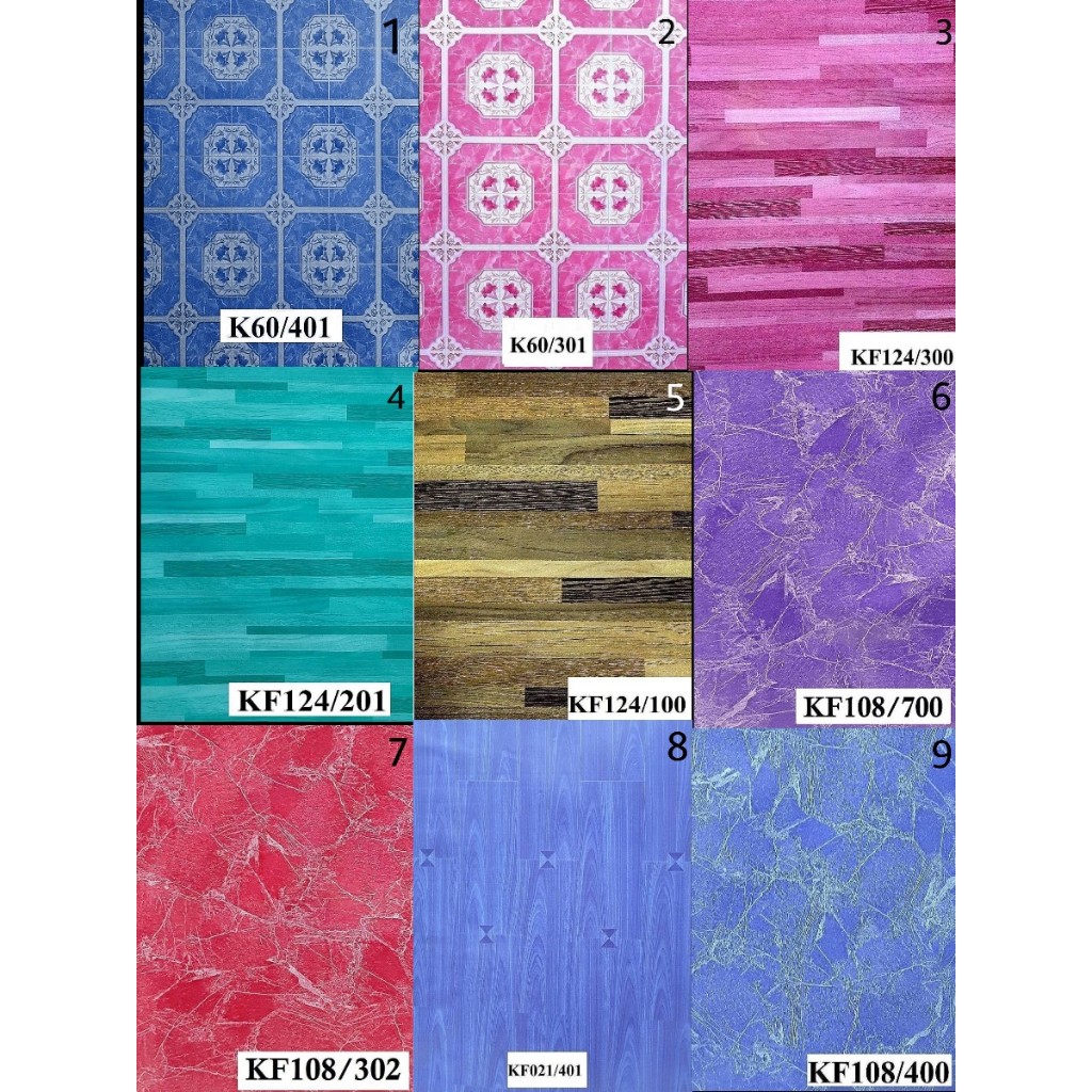 เสื่อน้ำมัน เสื่อน้ำมันลายทั่วไป (ราคายกม้วน) ความยาวม้วนละ 27 เมตร ***เลือกลายได้***