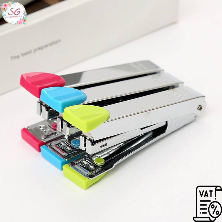 (1001A)เครื่องเย็บกระดาษเบอร์10 ที่เย็บกระดาษ สำหรับเย็บกระดาษ เย็บผ้า  แม็กเย็บกระดาษ สีสันสดใส – โปรปัง