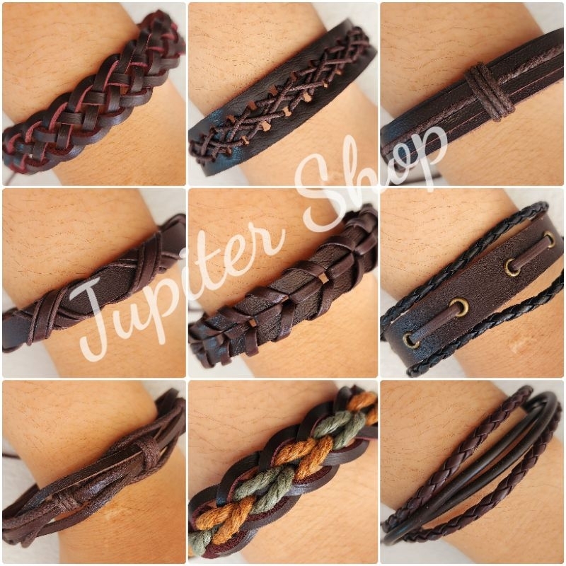 (พร้อมส่งจากไทย)กำไลข้อมือเชือกถักสไตล์โบฮีเมียน