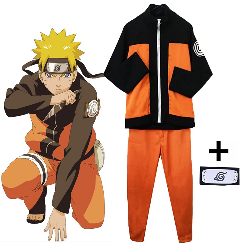 Uzumaki ผู้ใหญ่เสื้อผ้าเด็กเสื้อผ้าการ์ตูนญี่ปุ่นคอสเพลย์เครื่องแต่งกายนารูโตะ