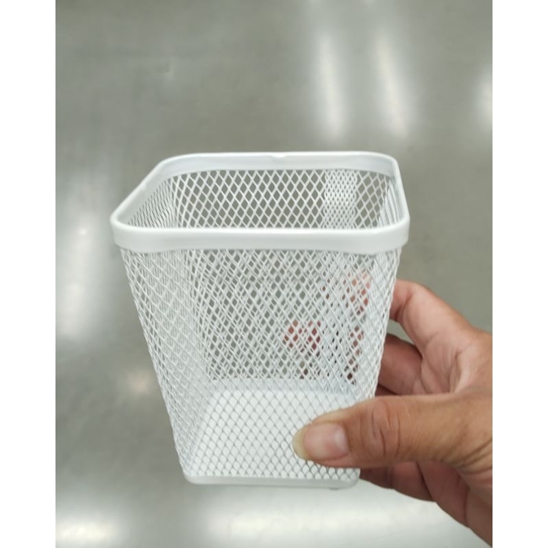 ที่ใส่ปากกาอิเกีย อีเกีย ikea เดรินเยินส์ ตระกร้าเหล็กใส่ปากกา ดินสอ อุปกรณ์สำหรับโต๊ะทำงาน,กล่องใส่ปากกา.
