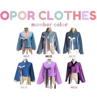 เสื้อครอปฮันบกตัวสั้น-แจ้งสีในแชท-K-031