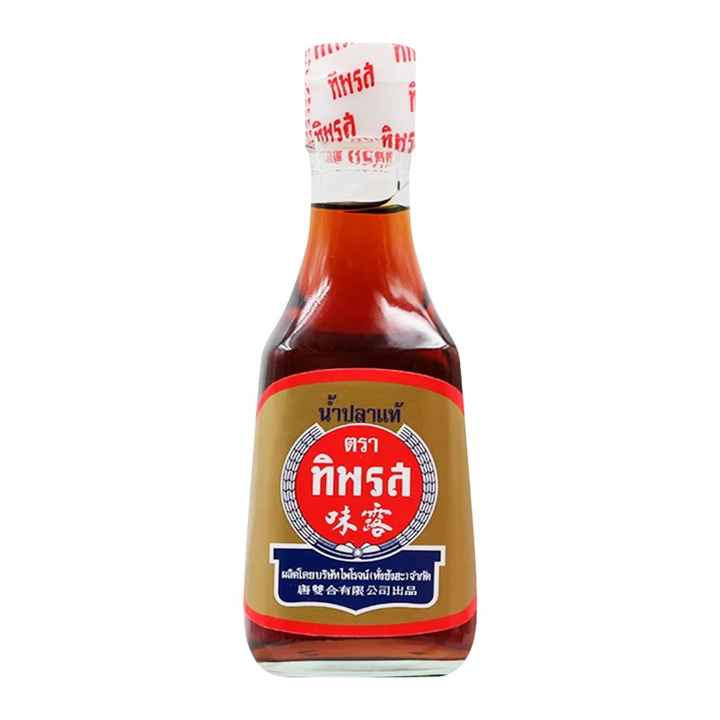 ทิพรส น้ำปลาขวดแก้ว ขนาด 200 มล. fish sauce สินค้าแท้ พร้อมส่งfl