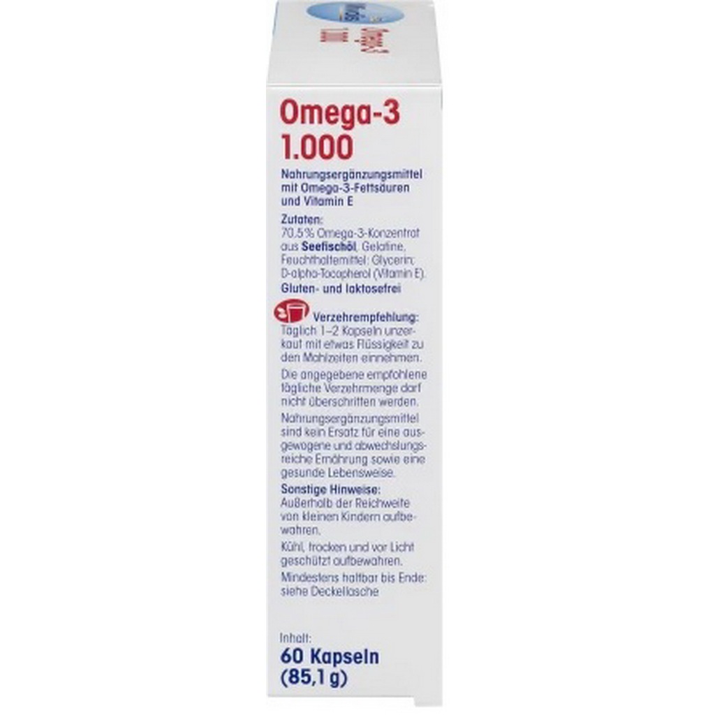 โอเมก้า3,น้ำมันปลา,น้ำมันตับปลา Mivolis Omega-3, 1000mg 60 capsules  จากเยอรมัน - รูปที่ 2