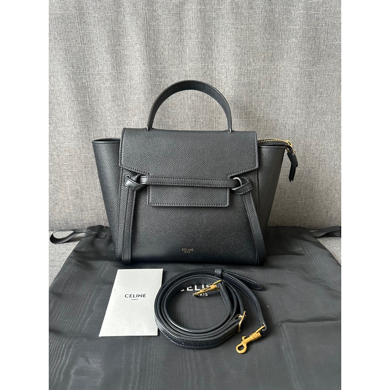 Used like new celine belt bag nano y20