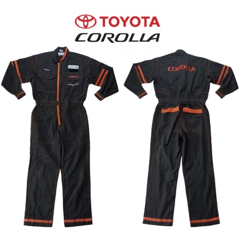 ชุด​หมี​ชุด​ช่าง​ชุด​ยูนิฟอร์ม​ชุดทำงาน​ Toyota​  Size​: LL