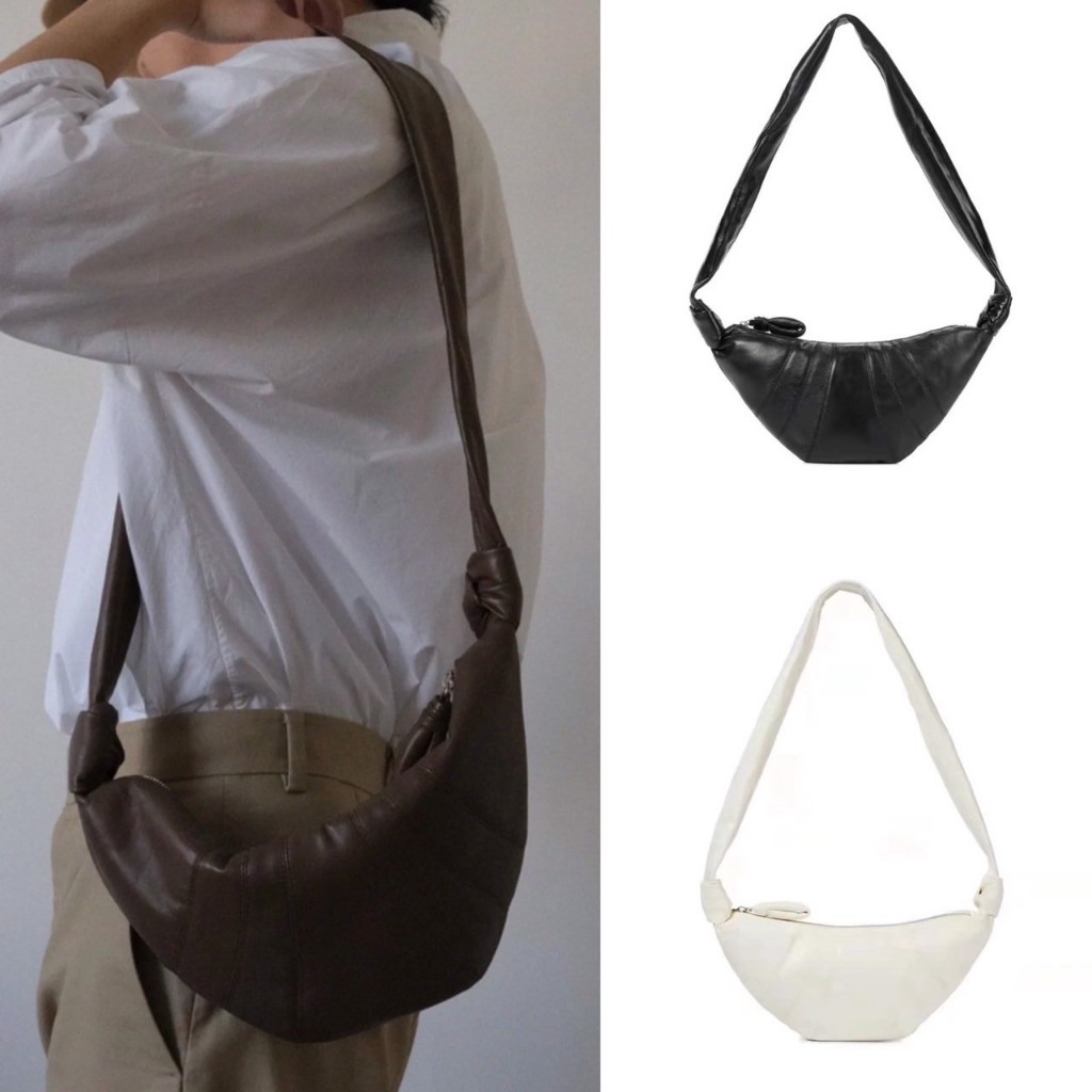 IBB CORISSANT BAG กระเป๋าสะพายทรงครัวซองหนัง PU