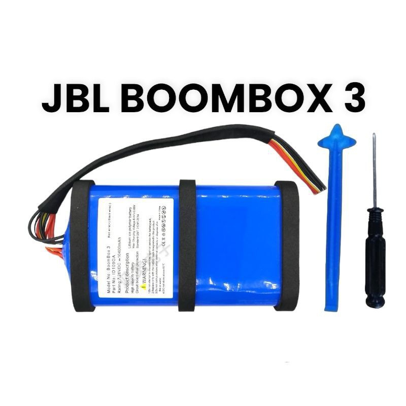แบต JBL Boombox3 10400mAh No.ID109GA แบตเตอรี่ลิเธียม Battery Ares 3 แบต JBL BOOMBOX3