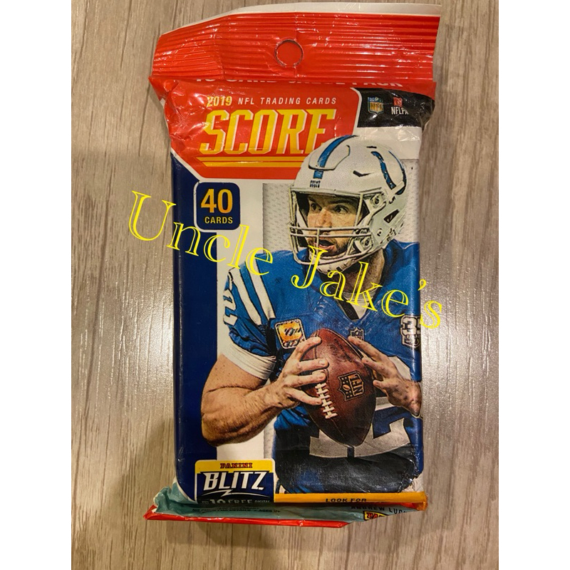 2019 Panini Score NFL Football Value/ Fat pack (40 Cards)