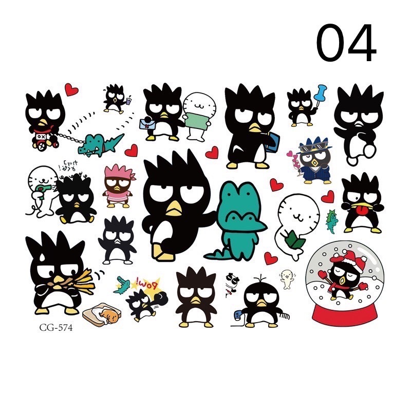 To สติ๊กเกอร์ติดเล็บ ลายน่ารักมากๆ มาใหม่จ้า ลอกติดได้เลยน้า พร้อมส่ง