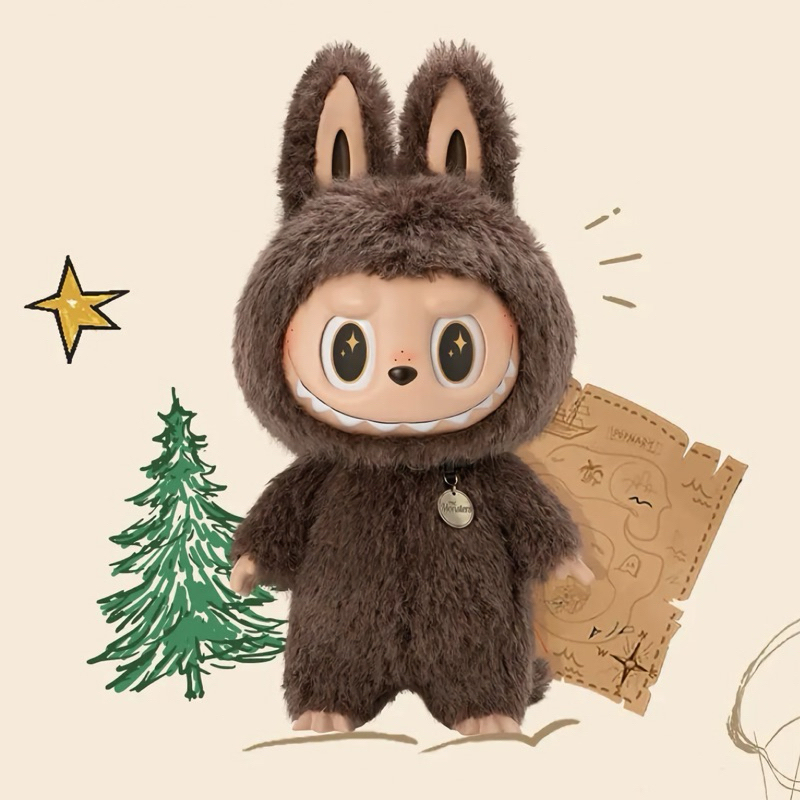 (พร้อมส่ง)ZIMOMO ORIGINAL I FOUND YOU Labubu ตุ๊กตาลาบูบู่ตัวใหญ่