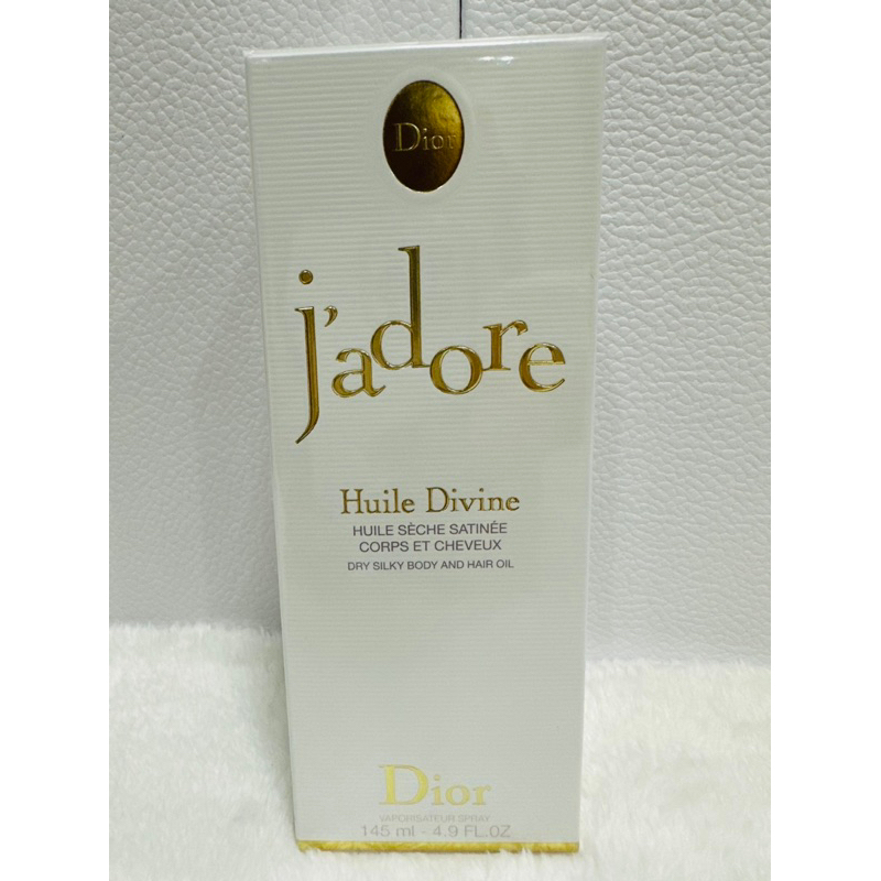 ป้ายไทยซีล🎀  Dior J'adore Huile Divine body and hair oil  145 ml ออยล์บำรุงผิวกายและเส้นผม