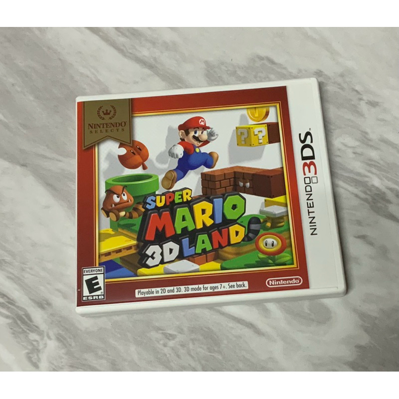 [มือสอง] แผ่นเกมส์ Nintendo 3DS โซน US : Super Mario 3D Land