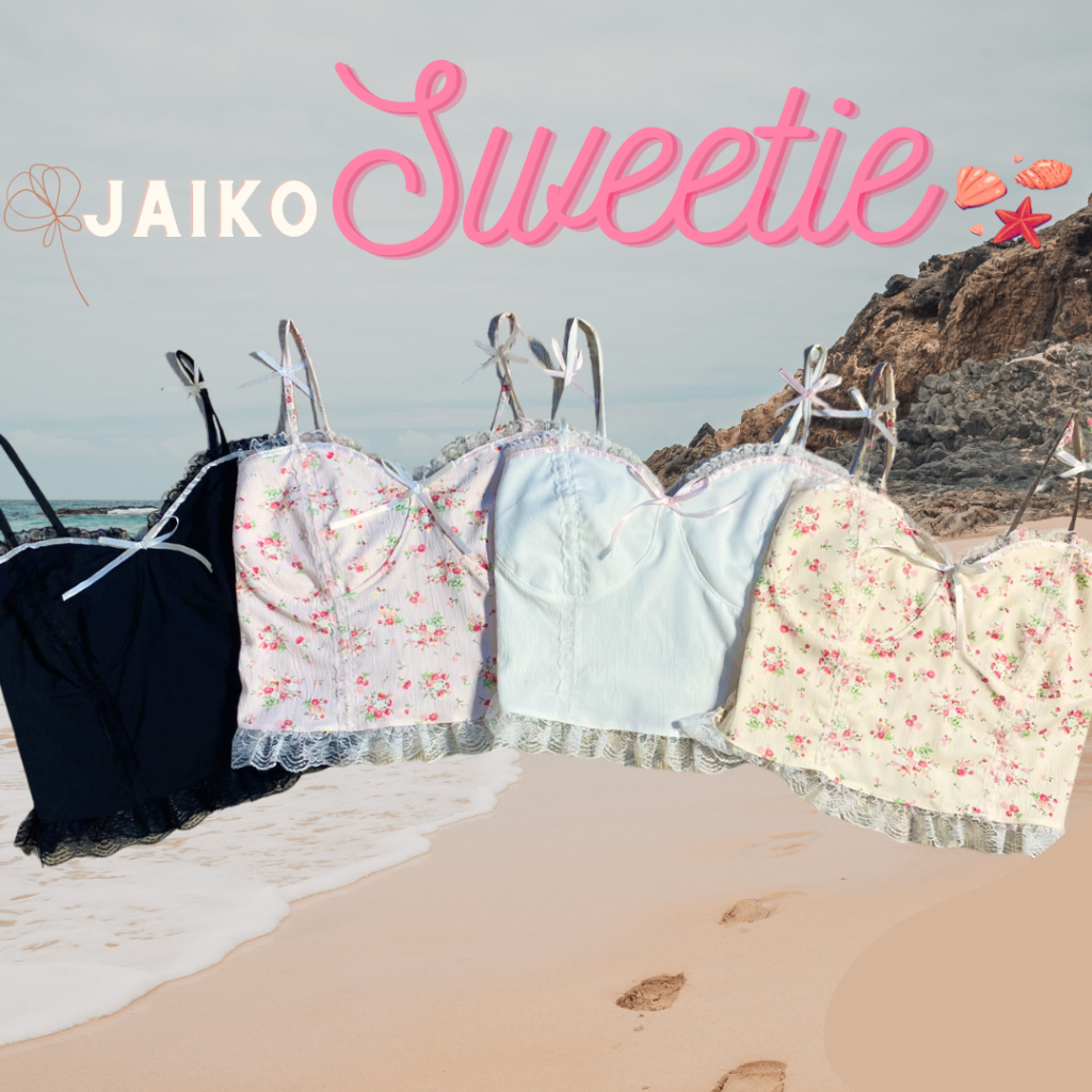 Jaiko Sweety เสื้อสายเดี่ยวสาวอวบ เวียดนามเวียดใจ อก 34-48