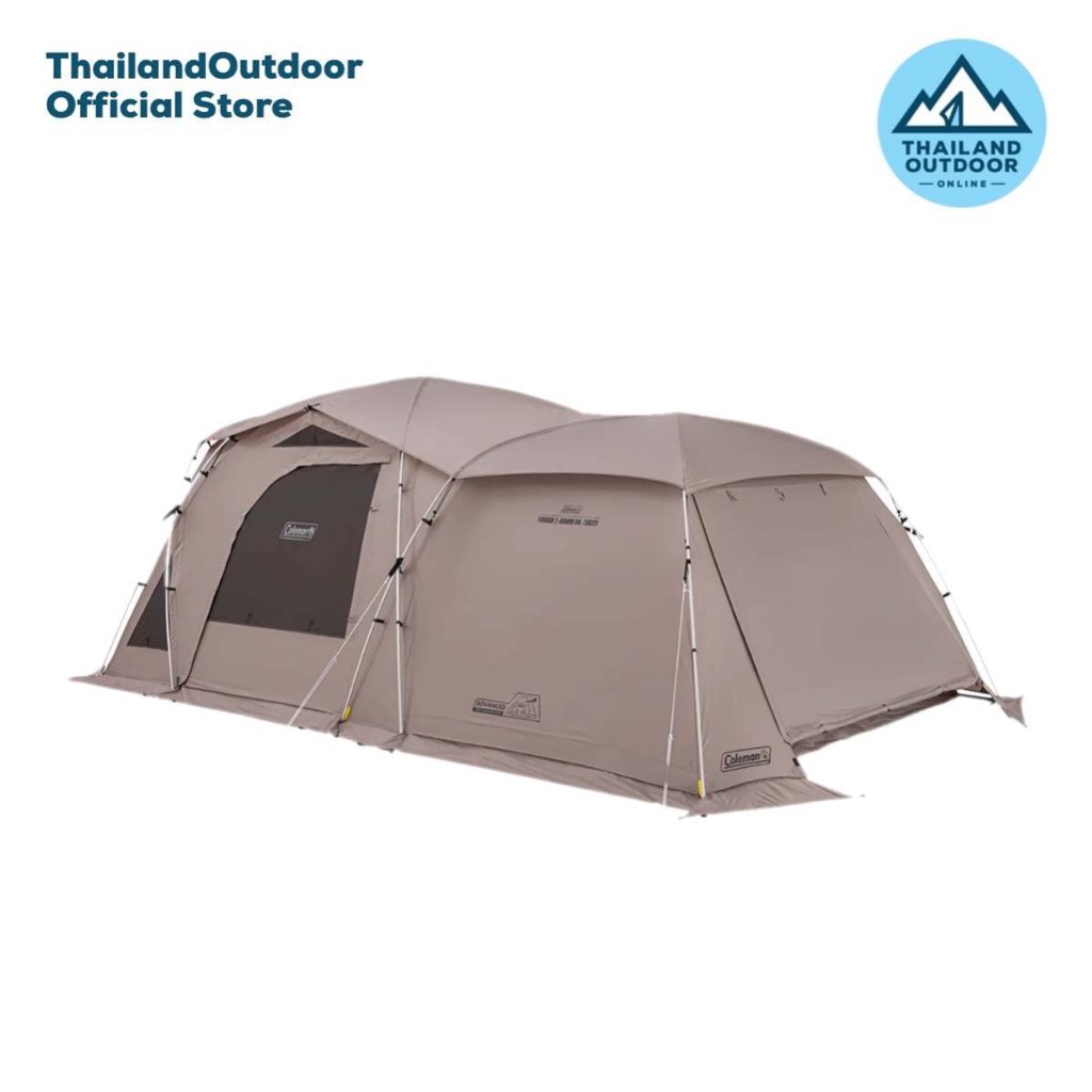 Coleman เต็นท์ แค้มปิ้ง รุ่น Tough 2-Room DX 3025 Greige 2207040