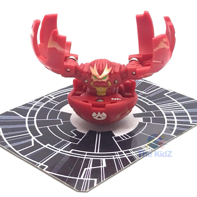 บาคุกัน Bakugan Battle Brawlers B2 Pyrus Fear Ripper (Shredder) VHTF